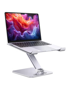 Soporte para Laptop OMOTON Ajustable Ergonómico Aluminio 39.62 cm