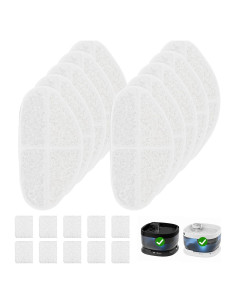 Filtros de Reemplazo APETDOLA para Fuente de Agua Perro FP30 - Paquete de 5