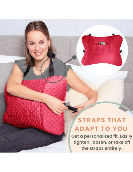 Almohada para Histerectomía MOYOAMA con 2 Bolsas de Gel