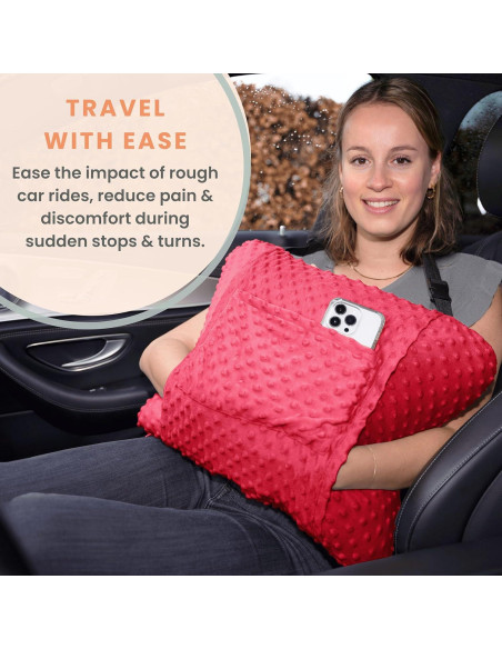 Almohada para Histerectomía MOYOAMA con 2 Bolsas de Gel