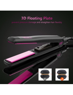 Plancha de Cerámica DAN Technology 1" Temperatura Ajustable 2