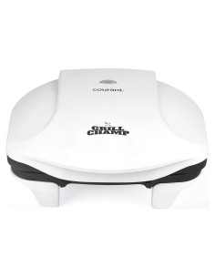 Parrilla Eléctrica Courant CCG2871W para 2 Porciones Blanca