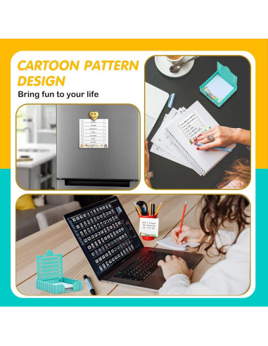 Soporte para Notas Adhesivas Litacimi Azul Compacto