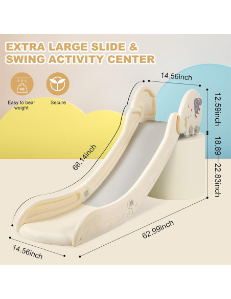 Tobogán Interior para Sofás WHHKXY - Niños 1 a 5 Años