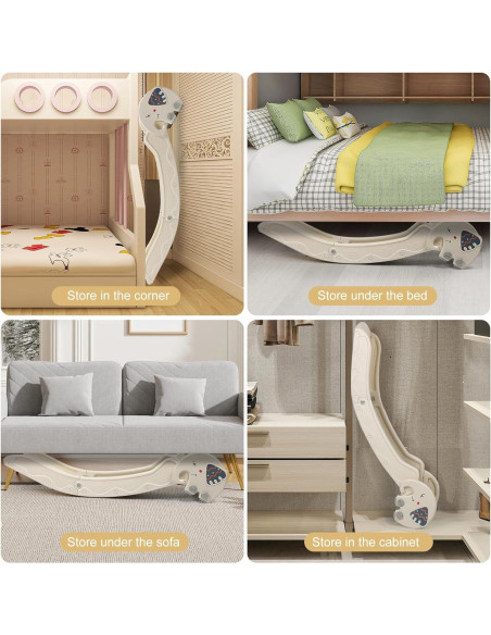 Tobogán Interior para Sofás WHHKXY - Niños 1 a 5 Años