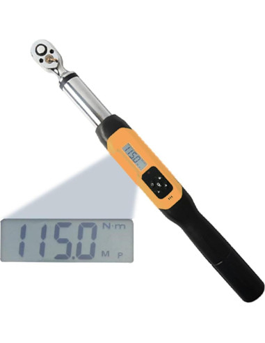 Llave de Torque Digital Reversible FridayParts AWJ-135B 1/2" 6.75-135 Nm
