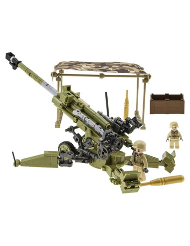 Bloque de Construcción Tanque Militar DOUBLEEAGLE 258 Piezas