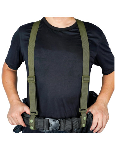 Arnés de Suspensión KUNN para Cinturones Tácticos 3.81 cm Verde Militar