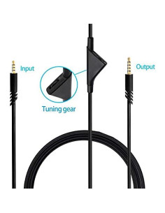 Cable Aux de Reemplazo para Auriculares Astro A10 A40 A40TR 2m 2
