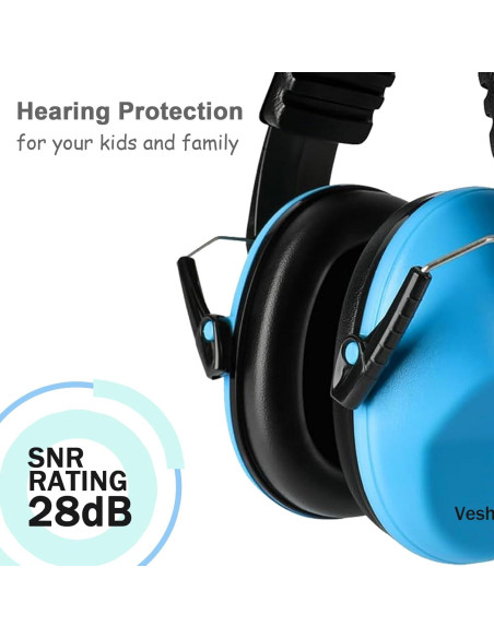 Auriculares para Niños Veshemao con Cancelación de Ruido SNR 28dB