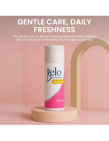 Desodorante Antitranspirante Belo Essentials 40ml - 48h Sin Alcohol