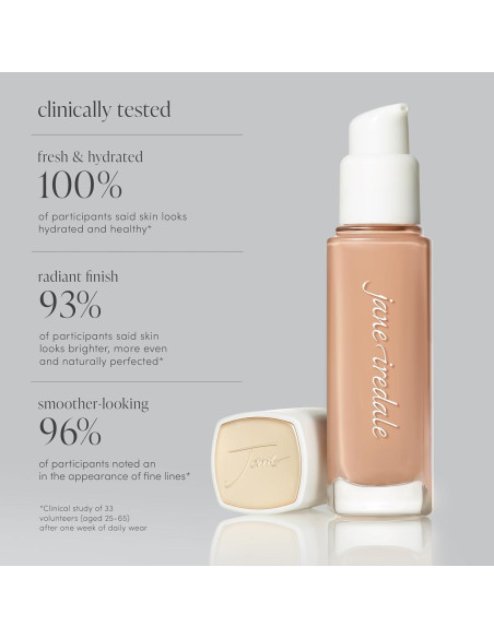 Base Líquida Aumentadora de Radiancia Jane Iredale SPF 30 10 Claro