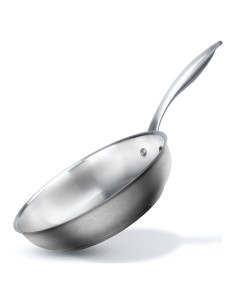 Sartén de Acero Inoxidable Duxtop 20 cm con Mango Frío