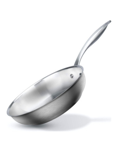 Sartén de Acero Inoxidable Duxtop 20 cm con Mango Frío