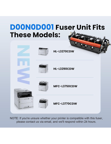 Kit de Reemplazo Unidad de Fusión Brother D00N0D001 115V