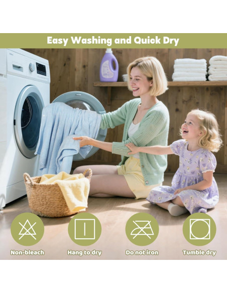 Juego de Toallas de Baño con Capucha CandyHome 6 PCS Niños