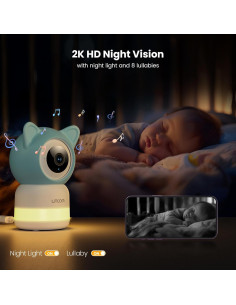 Cámara de Seguridad Interior Litokam 2K 4MP con Audio y Detección 2