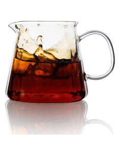 Jarra de Café de Vidrio WATCHGET 500ml - Servidor Resistente al Calor