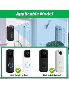 Soporte Ajustable para Timbre Blink Gresur - Negro 2