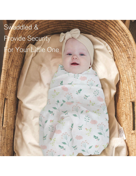 Mantas de Muselina Little Grape Land 120x120cm 4 Paquete