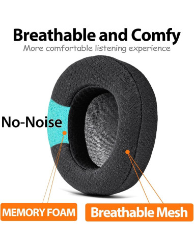 Almohadillas de Reemplazo TRANSTEK para Auriculares Arctis Nova Pro