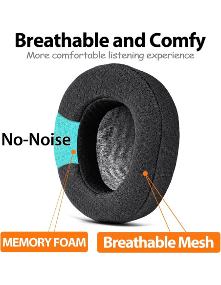 Almohadillas de Reemplazo TRANSTEK para Auriculares Arctis Nova Pro