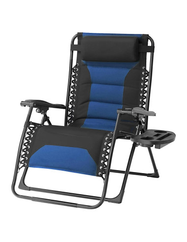 Silla de Gravedad Cero XL Foristrail Plegable con Bandeja 3 en 1