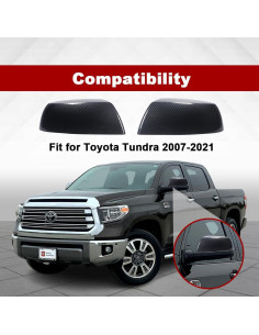 Cubierta de espejo Toyota Tundra/Sequoia 2007-2021 Emeland 2