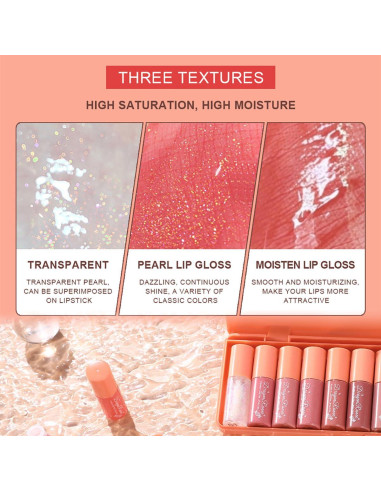 Juego de Tintes Labiales Coreano Alisesun 10 Colores Hidratantes