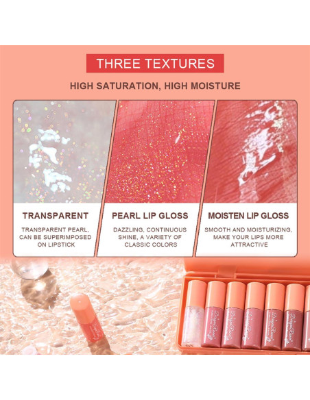 Juego de Tintes Labiales Coreano Alisesun 10 Colores Hidratantes