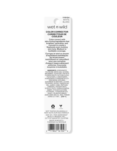Corrector de Color Wet n Wild Photo Focus Azul Biotina 1 Unidad