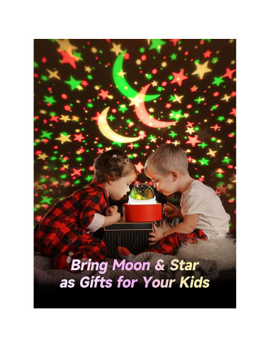 Luz Nocturna Proyector de Estrellas Mubarek - Bluetooth, 48 Modos