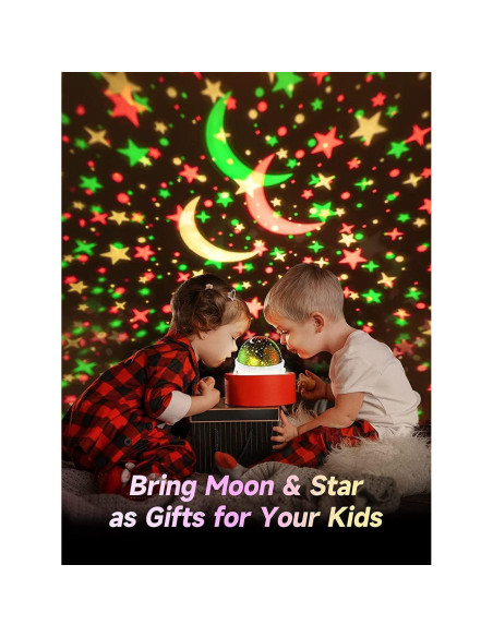 Luz Nocturna Proyector de Estrellas Mubarek - Bluetooth, 48 Modos