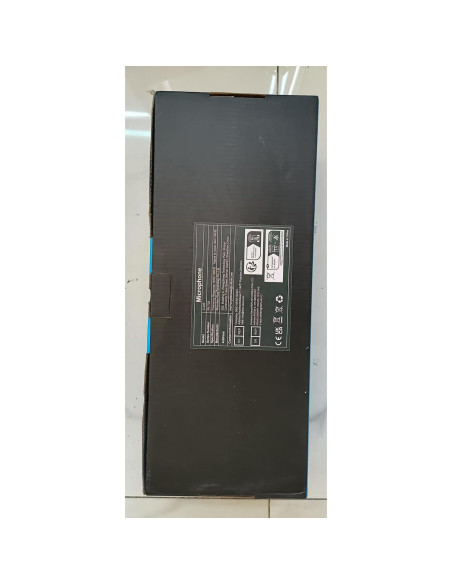 Micrófono Dinámico USB XLR FerBuee WS805 con Luz RGB