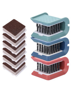 Limpiador de Utensilios Klyuqoz - 3 Piezas, Cabezal Reemplazable