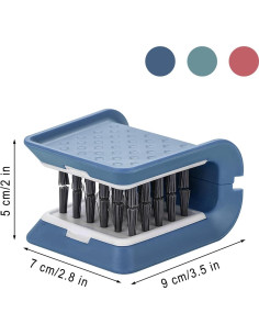 Limpiador de Utensilios Klyuqoz - 3 Piezas, Cabezal Reemplazable 2
