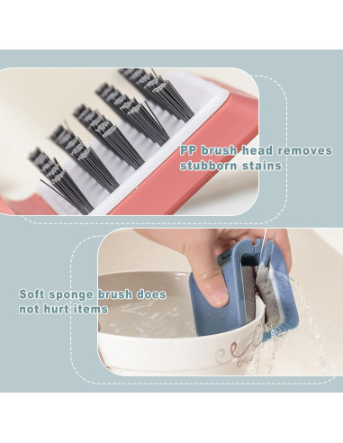 Limpiador de Utensilios Klyuqoz - 3 Piezas, Cabezal Reemplazable