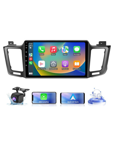 Estéreo de coche Android TopWeb 10.2" para Toyota RAV4 2013-2018