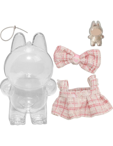 Conjunto de Ropa para Muñecas 17cm Labubu - Vestidos Chic