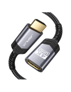 Cable Extensión HDMI 1.0M JSAUX 4K 60Hz Alta Velocidad