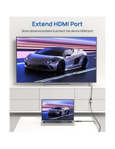 Cable Extensión HDMI 1.0M JSAUX 4K 60Hz Alta Velocidad 2