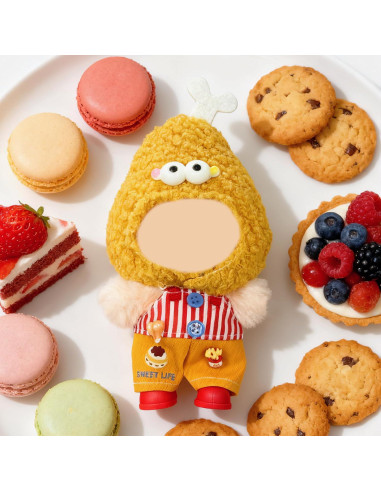 Ropa de Muñeca 17cm Genérico - Vestido, Sombrero y Zapatos