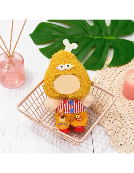 Ropa de Muñeca 17cm Genérico - Vestido, Sombrero y Zapatos