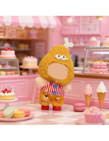 Ropa de Muñeca 17cm Genérico - Vestido, Sombrero y Zapatos