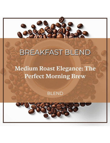 Café en Grano San Diego, Mezcla de Desayuno Tostado Medio 454g