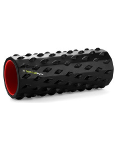 Rodillo de Espuma CARBON TriggerPoint 33 cm Negro