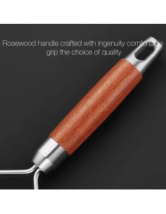 Rallador de Limón Profesional KULUNER Acero Inoxidable 35cm 2