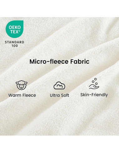 Saco de Dormir PHF para Bebés 0-6 Meses Microforro 3 Piezas