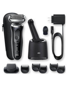 Afeitadora eléctrica Braun Series 7 7075cc para hombres - Negra