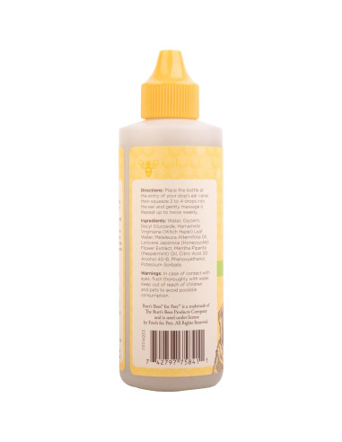 Limpiador de Oídos para Perros Burt's Bees 118 ml Natural